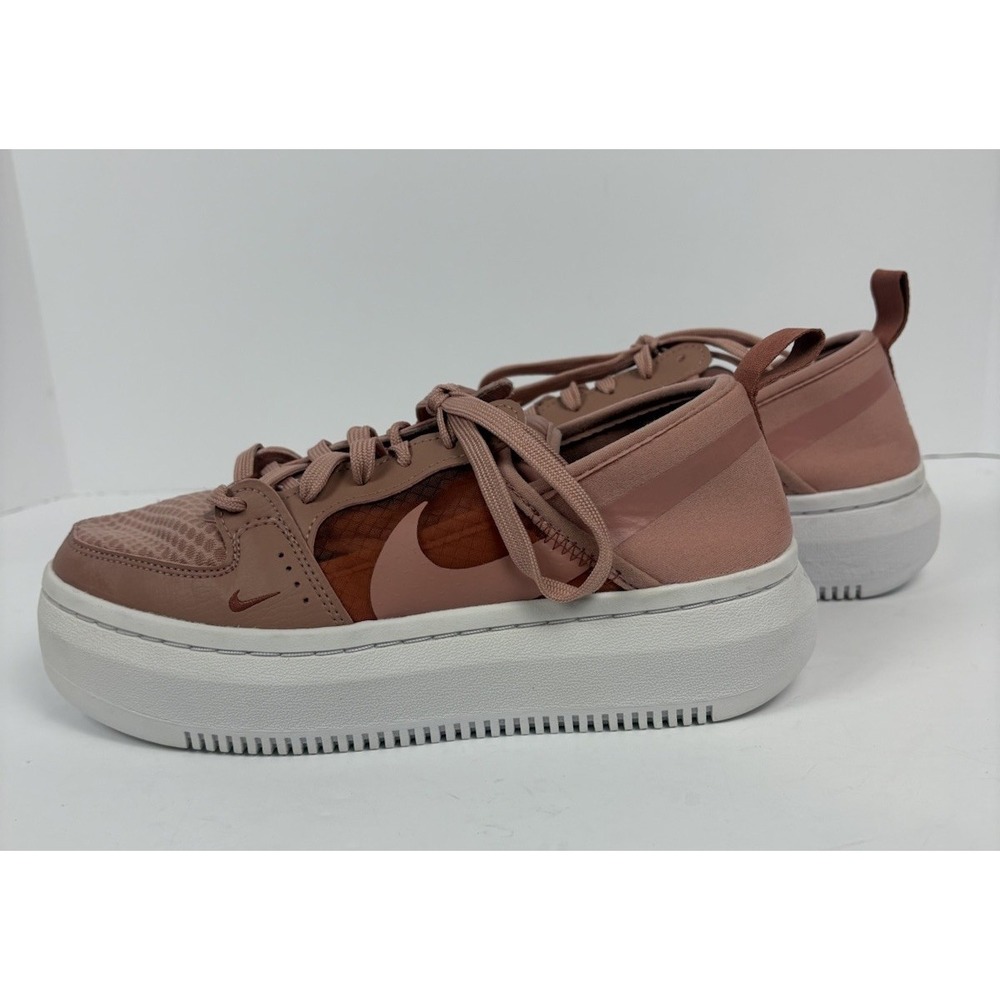 Nike Women's Court Vision Alta Sneaker Shoes Rust Pink CW6536-600 Size 7